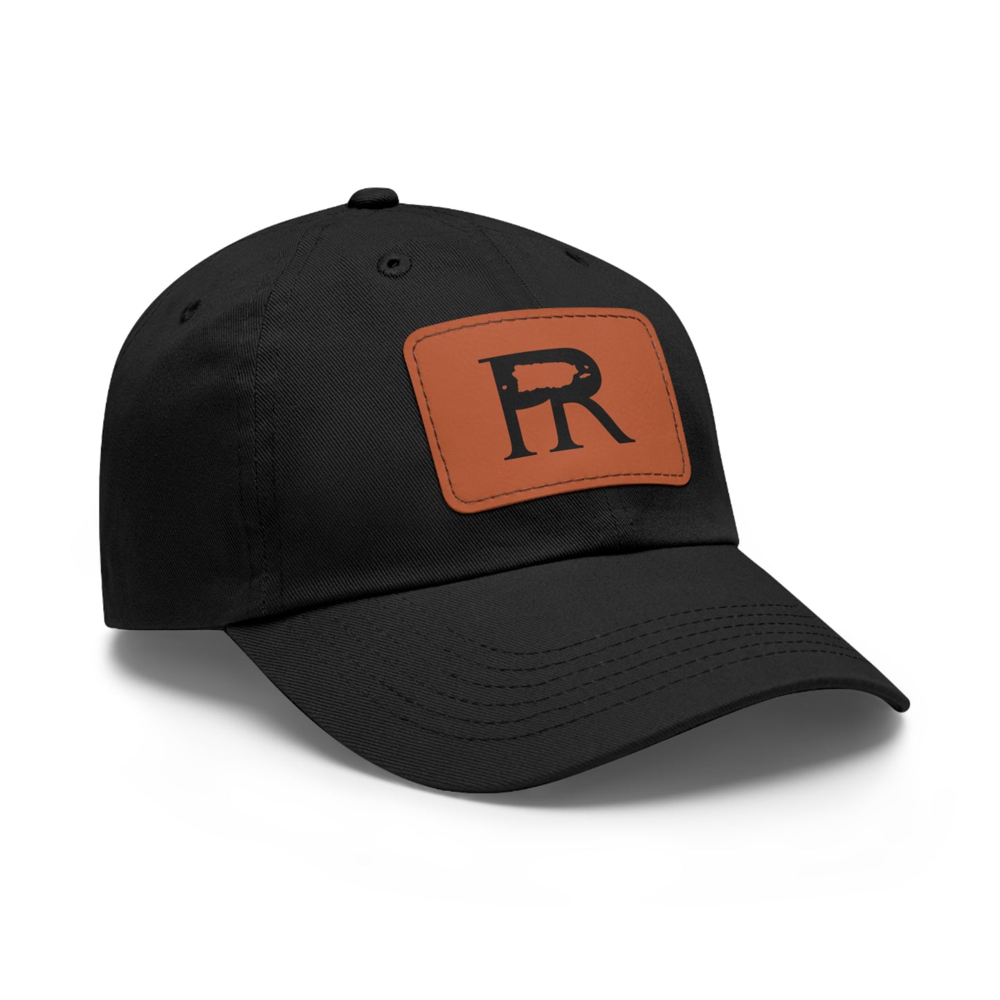 PRdise Leather Patch Hat