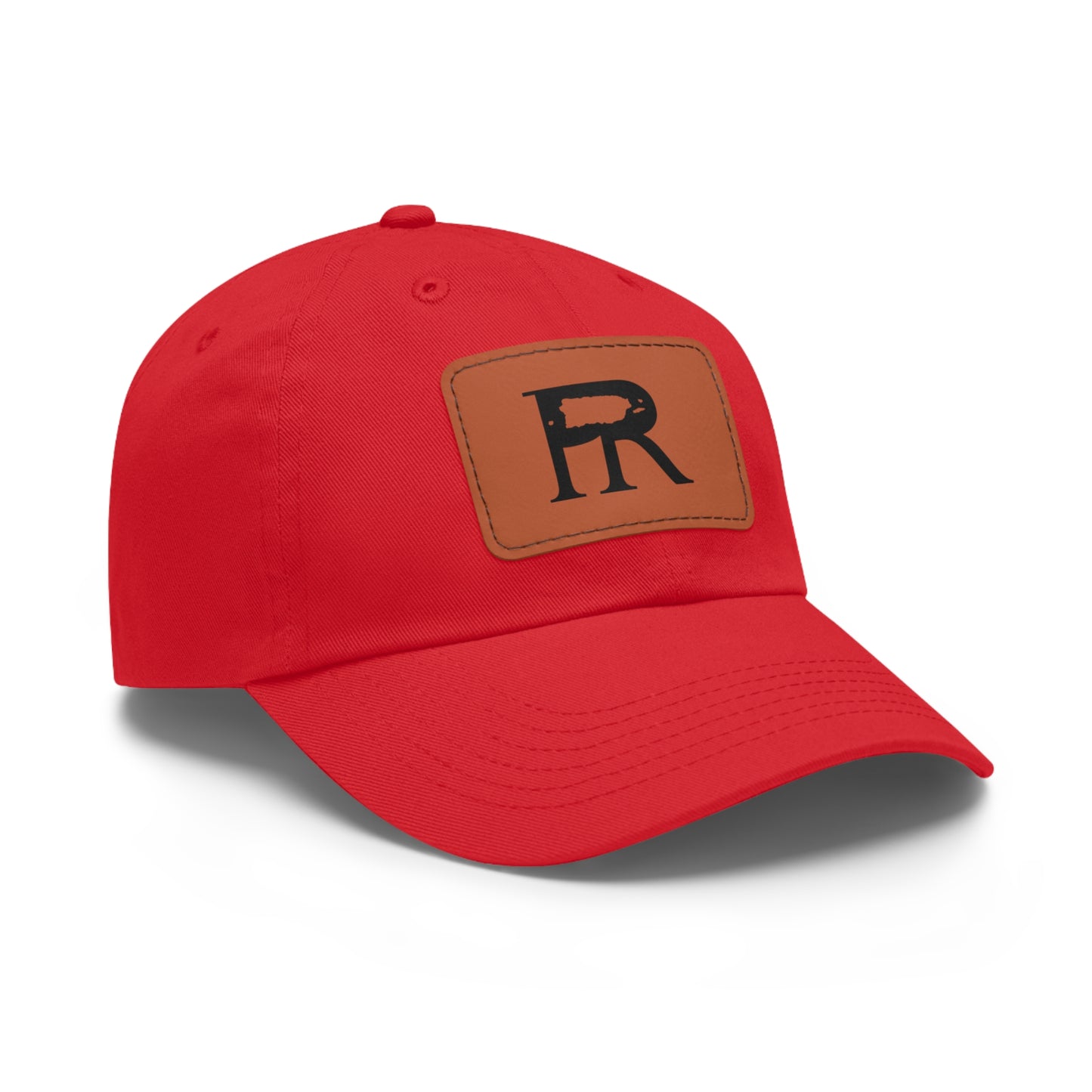 PRdise Leather Patch Hat