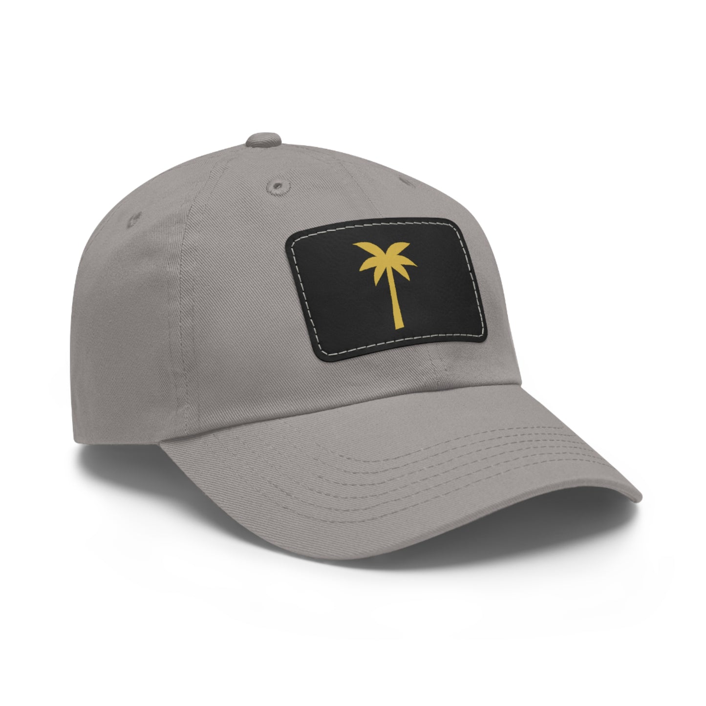 PRdise Palm Tree Leather Patch Hat