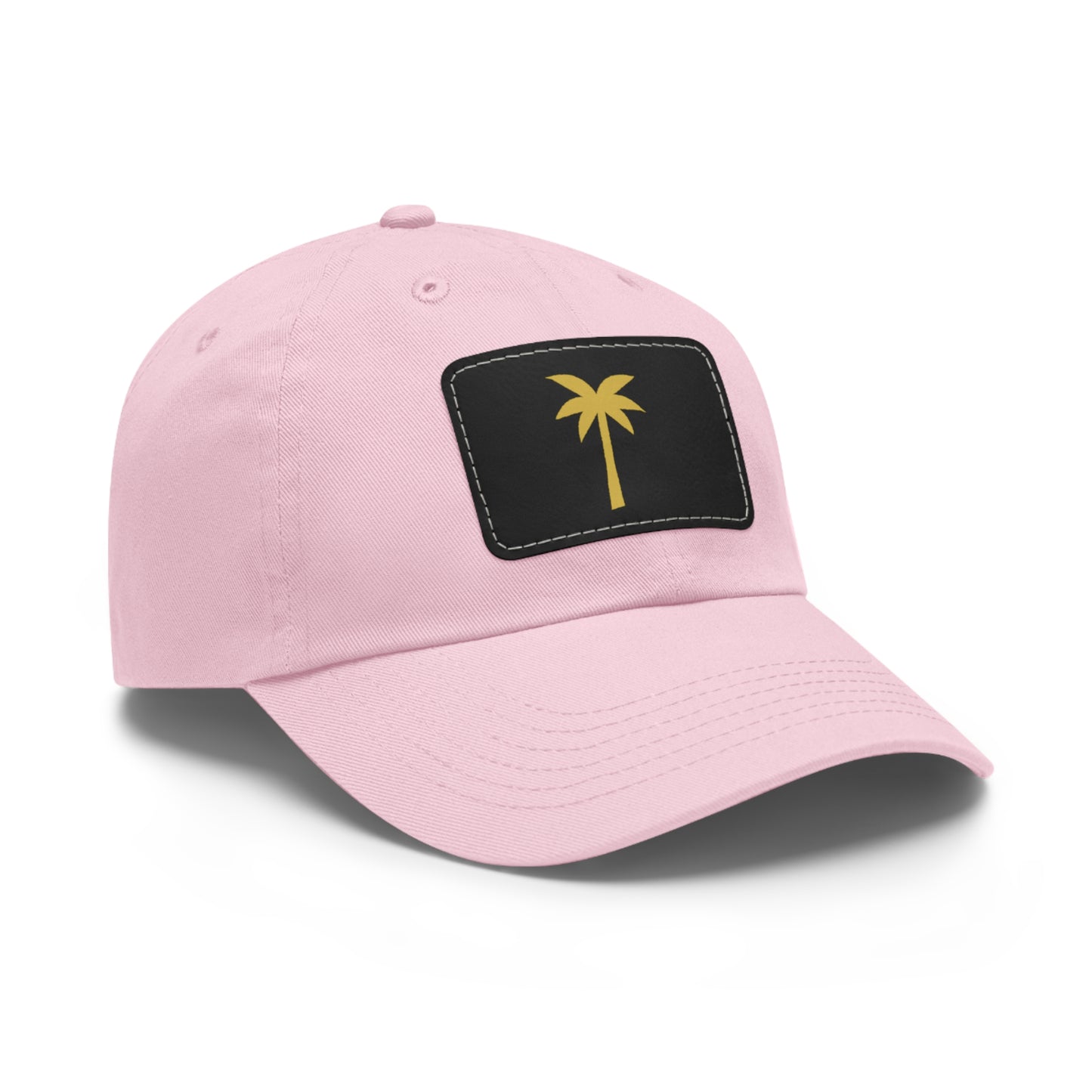 PRdise Palm Tree Leather Patch Hat